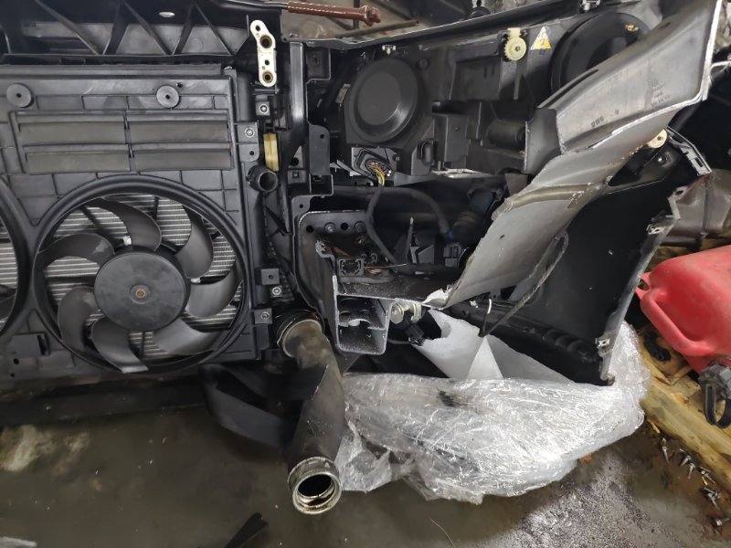 Ноускат (передняя часть в сборе) Volkswagen Tiguan