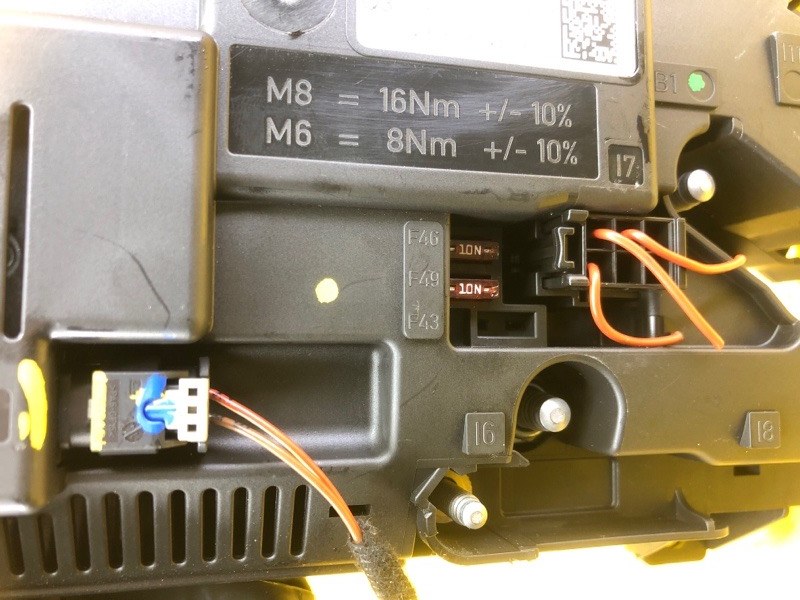 Блок предохранителей Mercedes-Benz S-Class 2014 W222