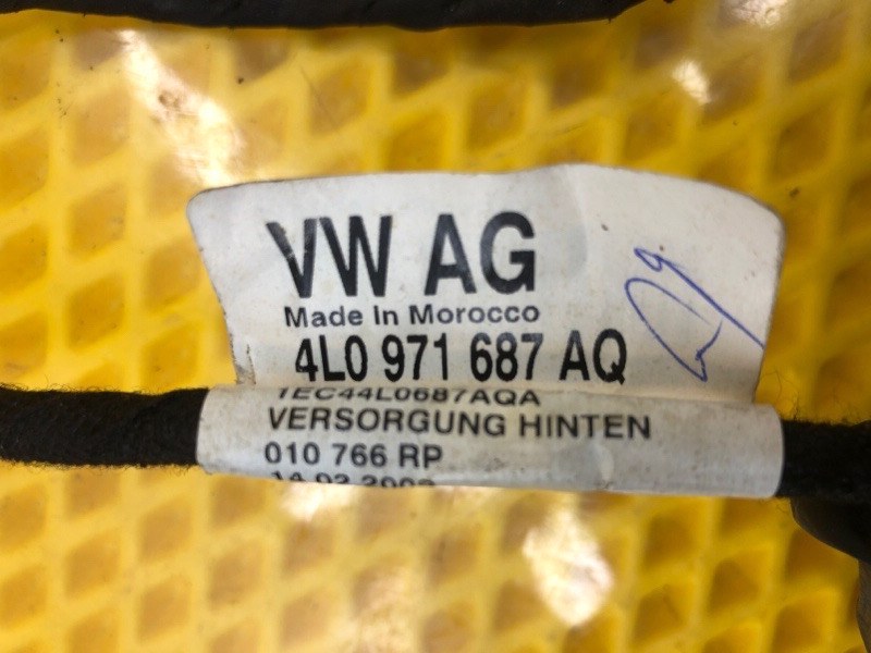 Проводка двери Audi Q7 2014 4LB