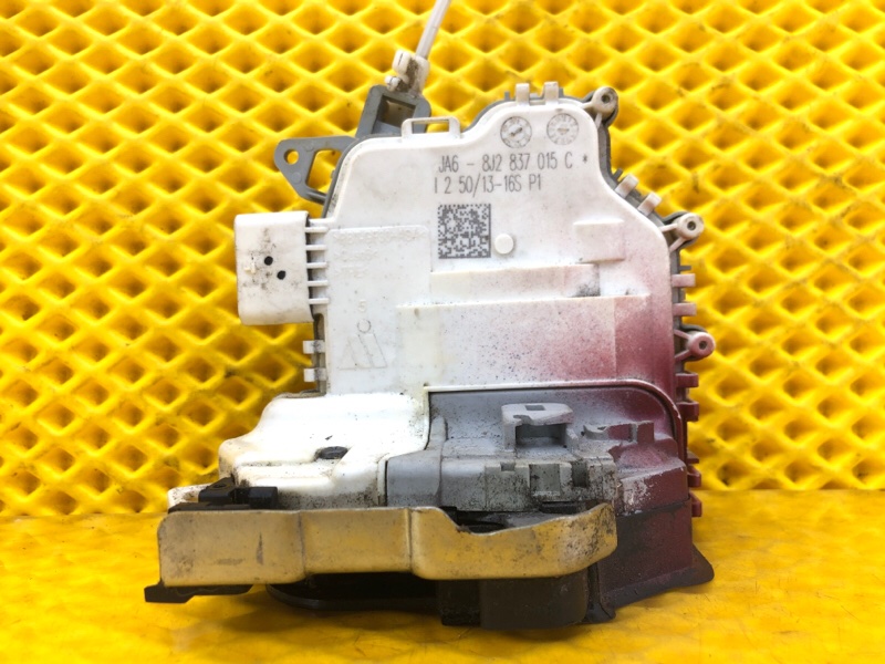 Замок двери передней левой Audi Q7 2014 4LB