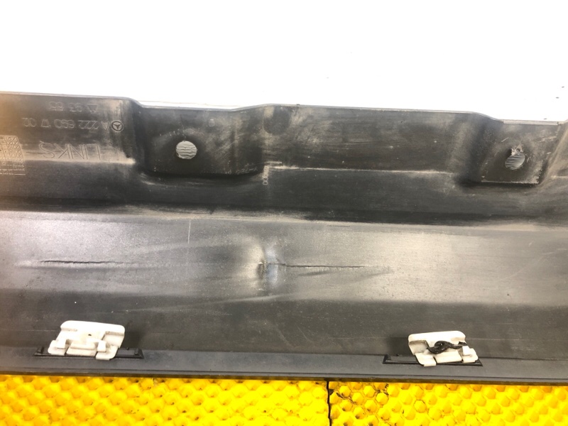 Накладка на порог Mercedes-Benz S-Class 2014 W222