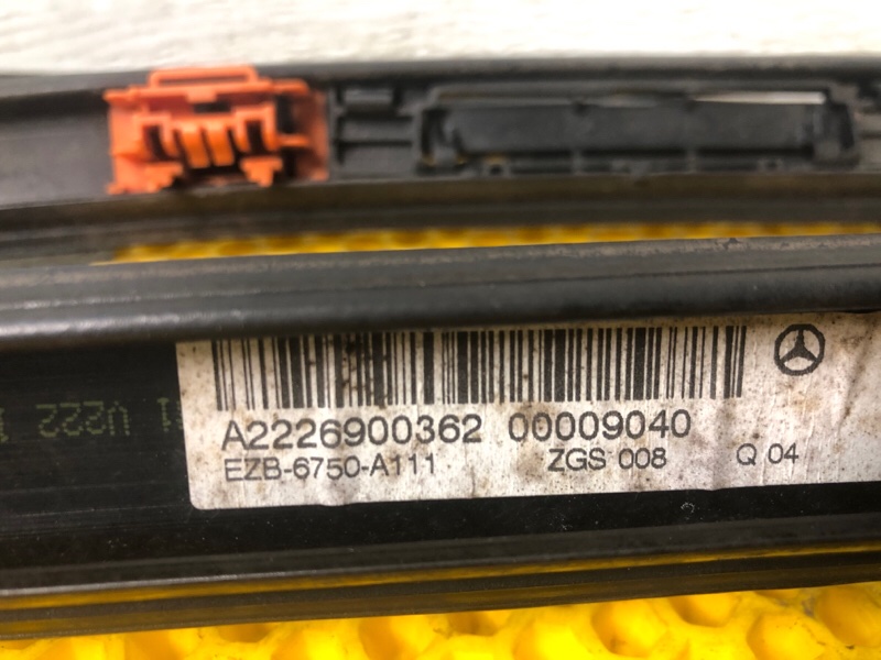 Молдинг крыши Mercedes-Benz S-Class 2014 W222