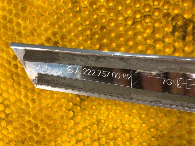 Молдинг крышки багажника Mercedes-Benz S-Class 2014 W222