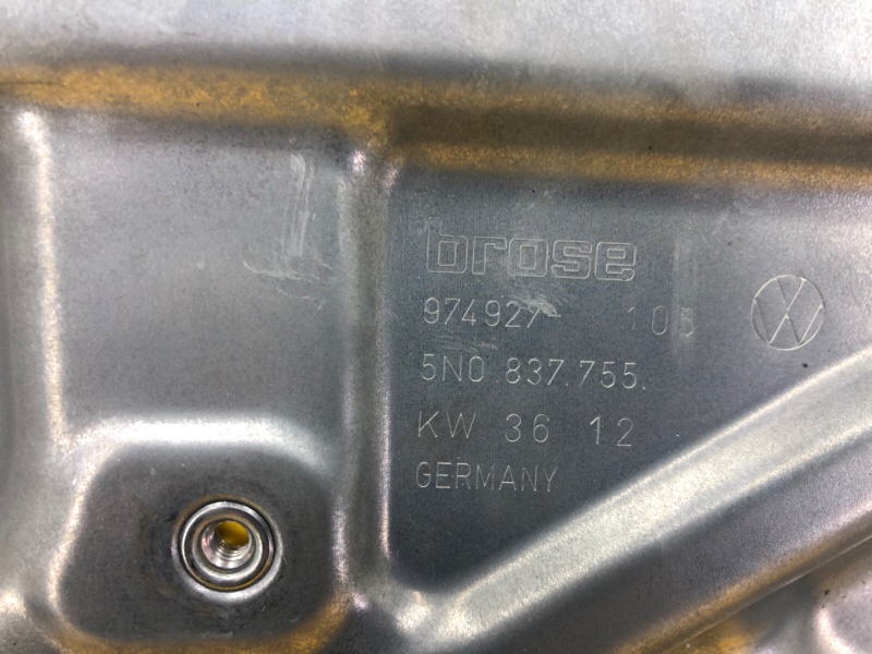 Стеклоподъемник передней левой двери (трапеция) Volkswagen Tiguan