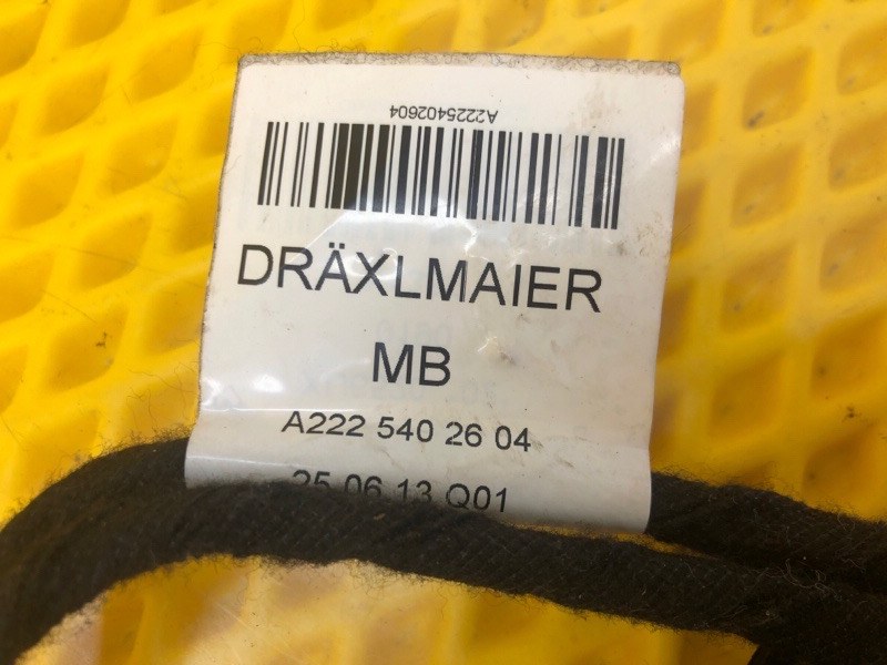 Проводка двери Mercedes-Benz S-Class 2014 W222