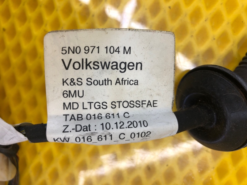 Проводка бампера Volkswagen Tiguan 2013 5N1