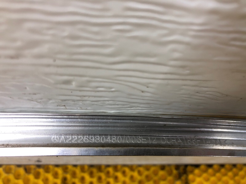 Молдинг стекла задней двери Mercedes-Benz S-Class 2014 W222