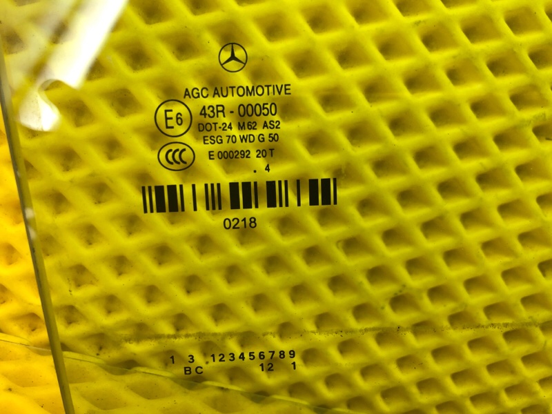 Стекло двери Mercedes-Benz S-Class 2014 W222