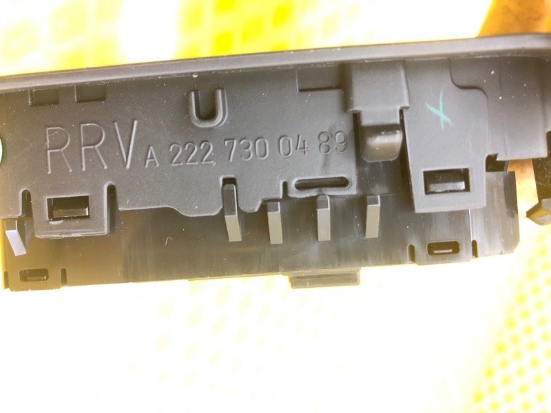 Блок кнопок стеклоподъемников Mercedes-Benz S-Class 2014 W222