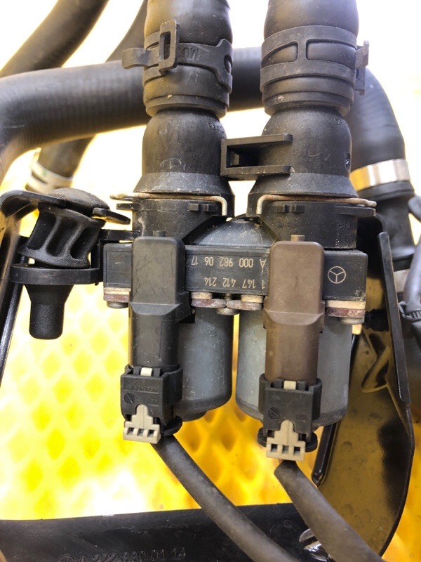 Клапан отопителя Mercedes-Benz S-Class 2014 W222