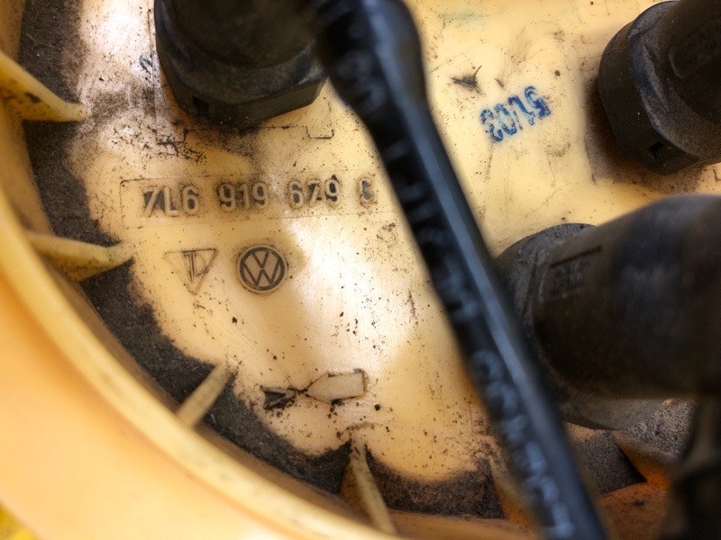 Фланец топливного насоса Volkswagen Touareg 2008 7L6