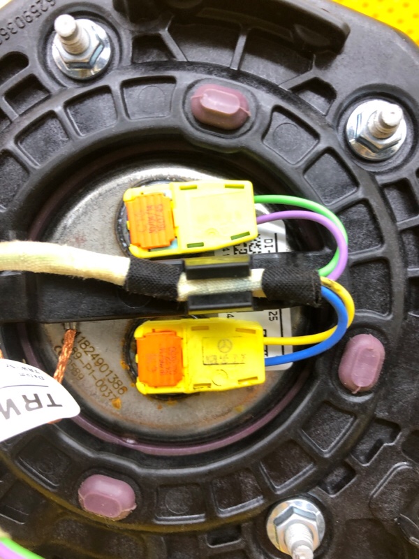 Подушка безопасности в руль Mercedes-Benz S-Class 2014 W222