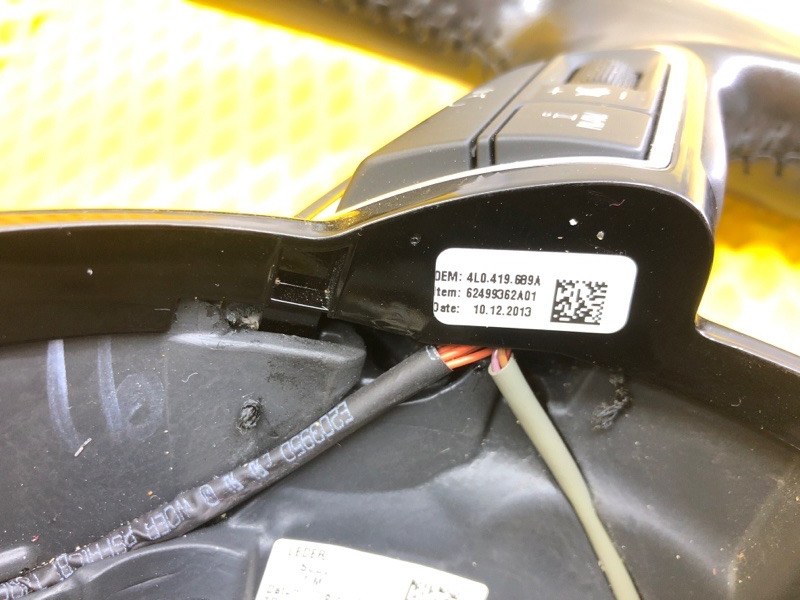 Руль (рулевое колесо) Audi Q7 2014 4LB