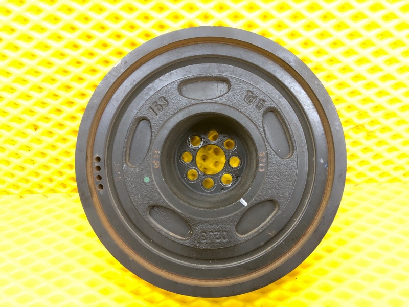 Шкив коленвала Audi Q7 2014 4LB