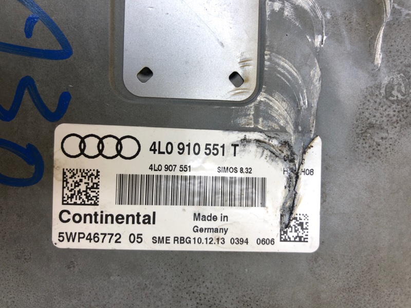 Блок управления двигателем (ЭБУ ДВС) Audi Q7 2014 4LB
