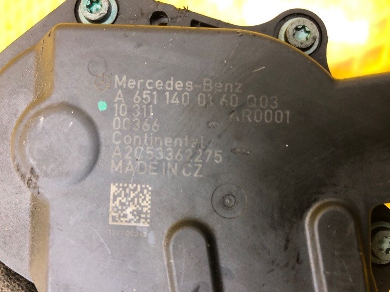 Клапан EGR ЕГР рециркуляции ОГ Mercedes-Benz GL-Class 2011 X204