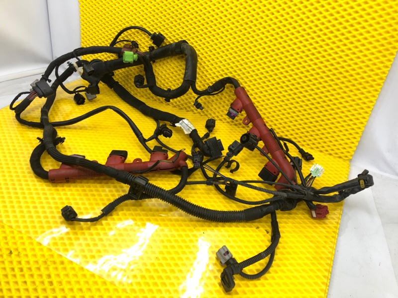 Проводка двигателя Audi Q7 2014 4LB