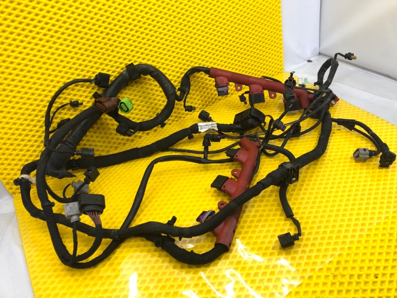 Проводка двигателя Audi Q7 2014 4LB