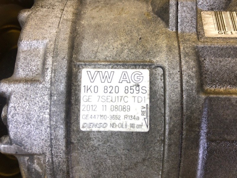 Компрессор кондиционера Volkswagen Tiguan 2013 5N1