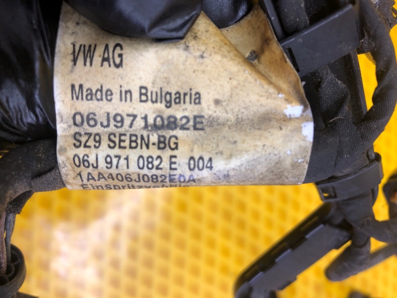 Проводка форсунок Volkswagen Tiguan 2013 5N1