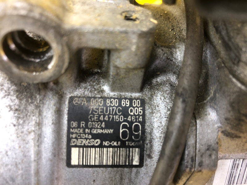 Компрессор кондиционера Mercedes-Benz S-Class 2014 W222