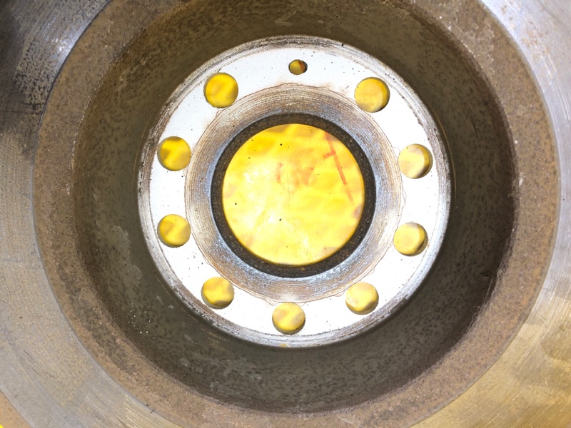 Диск тормозной задний Volkswagen Tiguan 2013 5N1