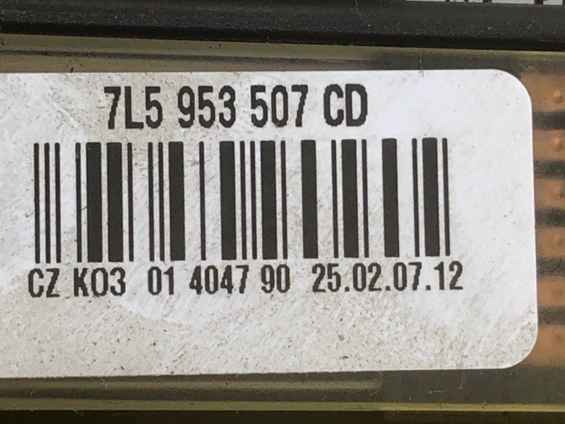 Подрулевой шлейф (кольцо SRS) Porsche Cayenne 2008 957
