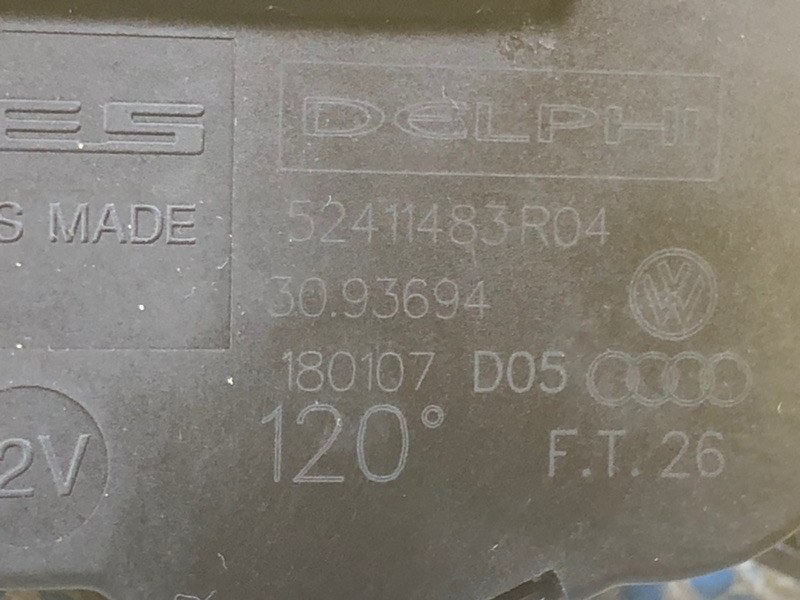 Сервопривод заслонок печки Porsche Cayenne 2008 957