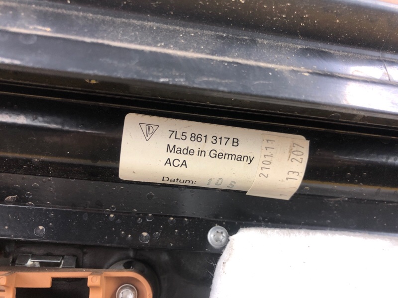 Обшивка двери (карта) Porsche Cayenne 2008 957