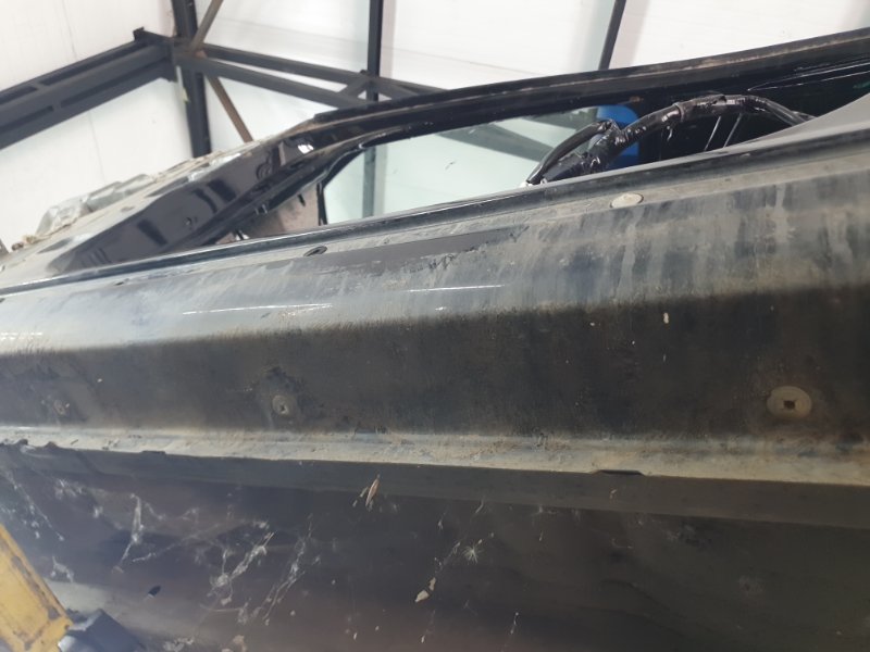 Порог левый + стойка Nissan Fuga 2007 Y50