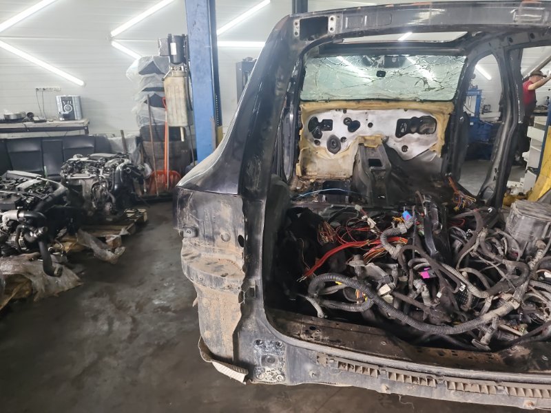Четверть задняя левая (крыло) Porsche Cayenne 2008 957