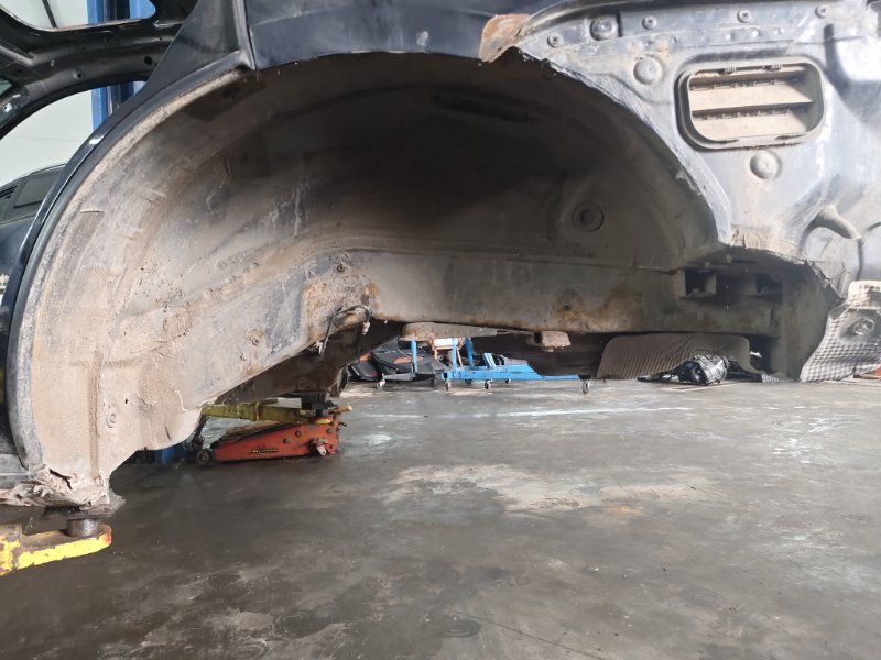 Четверть задняя левая (крыло) Porsche Cayenne 2008 957