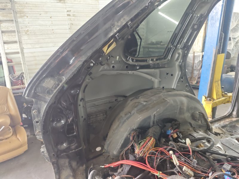 Четверть задняя левая (крыло) Porsche Cayenne 2008 957