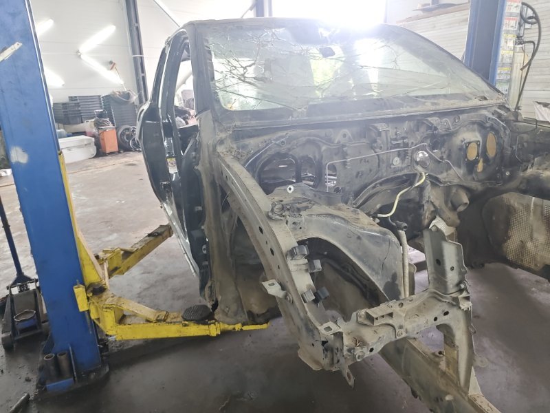 Лонжерон передний правый Porsche Cayenne 2008 957