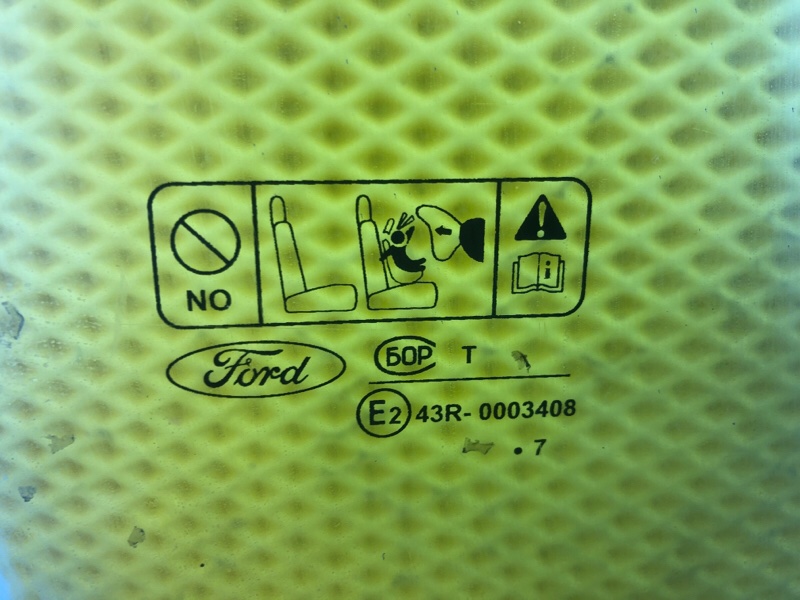 Стекло двери переднее правое Ford Focus 2