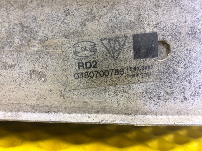 Интеркулер Porsche Cayenne 2008 957