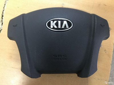 Муляж подушки в руль для Kia Sportage 2004-2008