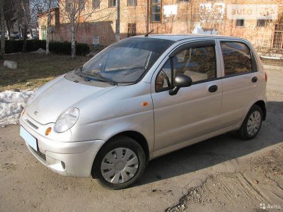 Бампер передний daewoo matiz крашеный