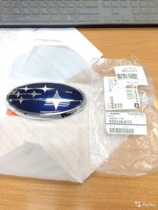 Subaru Legacy эмблема на крышку багажника новая