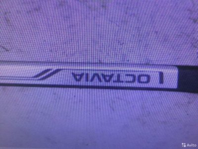 Skoda Octavia A7 (13) накладка декоративная порога