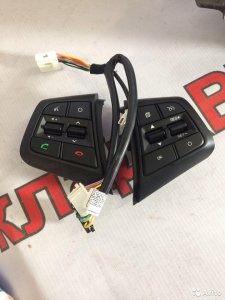 Hyundai Creta 2016-кнопки управления на руль
