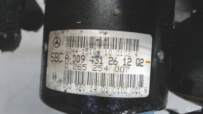 Блок абс, насос (ABS, ESP, ASR) Mercedes E W211, 2