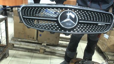 Решетка радиатора Mercedes E W213, 2017
