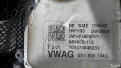 Рейка рулевая без г/у Volkswagen Passat CC, 2011