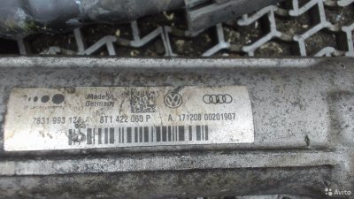 Рейка рулевая с г/у Audi A4 (B8), 2009