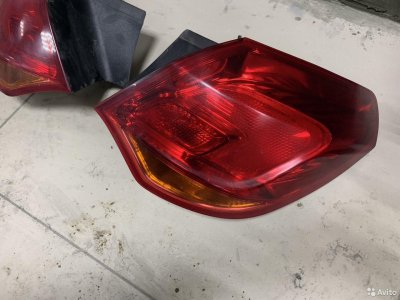 Opel Astra J фонарь наружний в крыло
