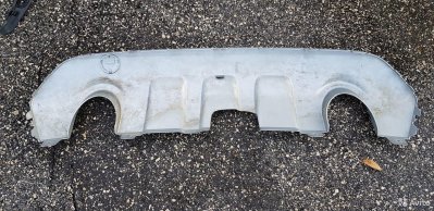Ford Kuga 2 2012-2018 Накладка бампера задняя