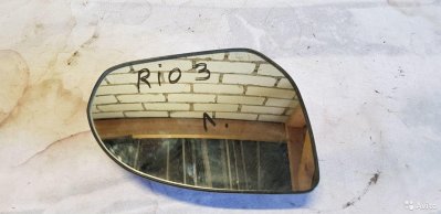 Kia Rio элемент зеркальный левый 2011-17