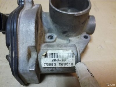 Заслонка дроссельная Ford Focus 2 CB4 2005-2008