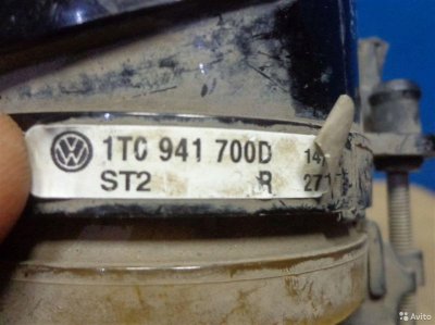 Фара противотуманная передняя правая Volkswagen